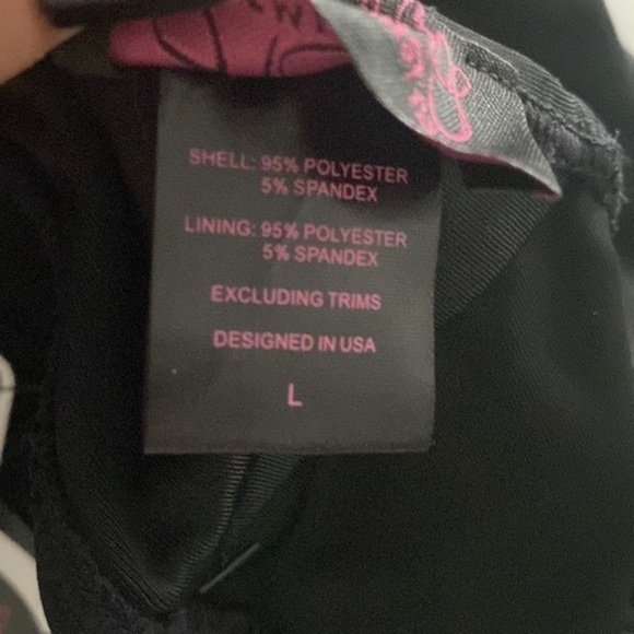 BLACK GOLD CHAIN STRAPS BELTED SCRUNCH BUTT BIKINI - Picture 6 of 8